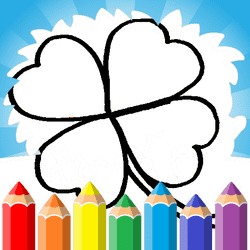 4-leaf-clover-coloring-page-1