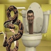 python-snake-kill-skibidi-toilet-backrooms